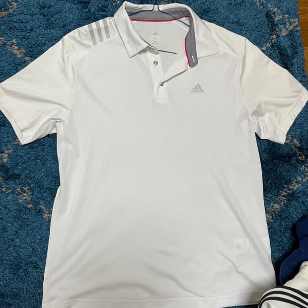 아디다스 골프 흰색 반팔