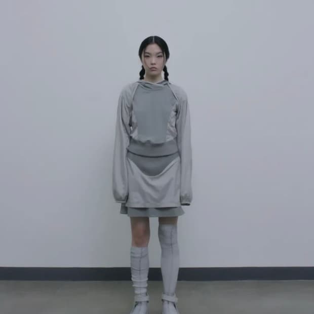 오호스 레이어드 스커트 
