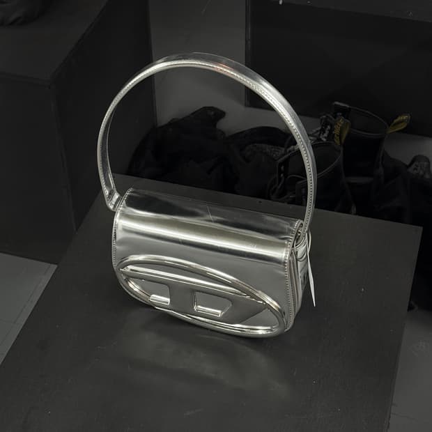 Disel Shouder Silver Bag ✶