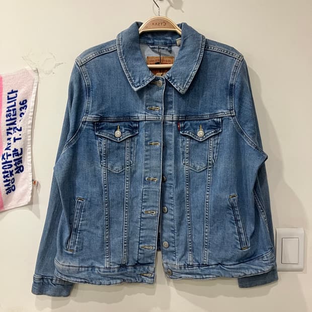 362 리바이스 데님 청자켓