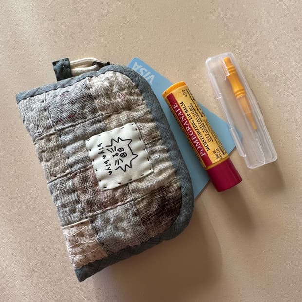 퀼트 카드 지갑