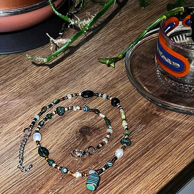 {핸드메이드} 오가닉 목걸이🌀