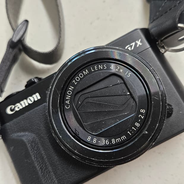 Canon PowerShot G7X Mark II 캐논 디카