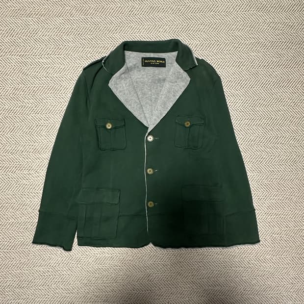 HUNTING WORLD italy made jacket