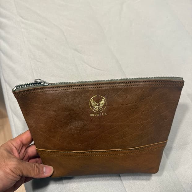 RRL, 더블알엘, Leather Pouch, 가죽 파우치