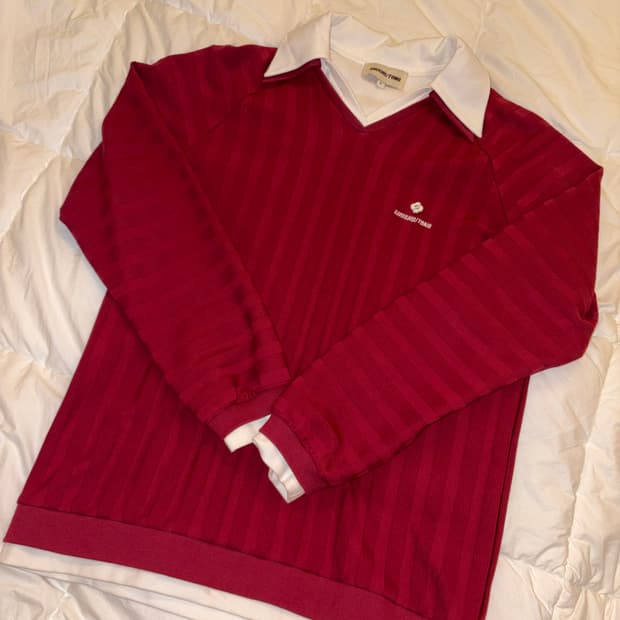 슈슈통 스웻셔츠 레드