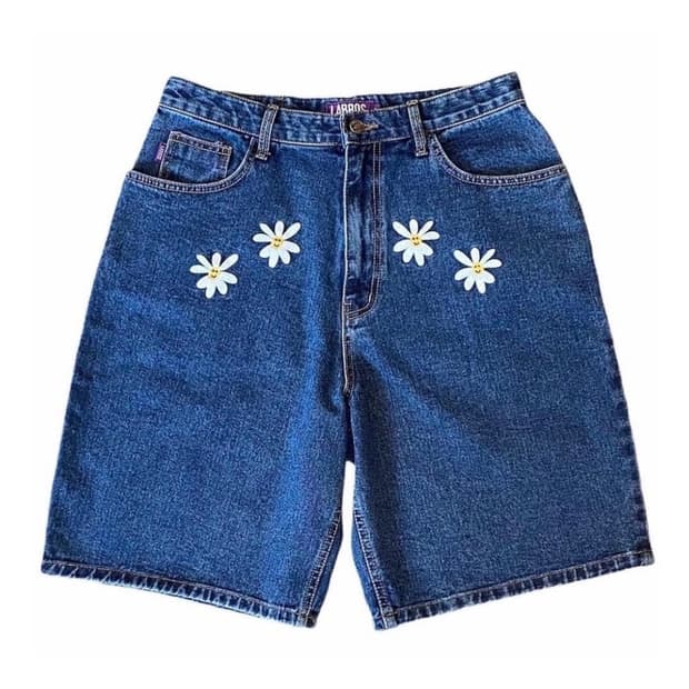 [M] 라브로스 데이지 데님 쇼츠