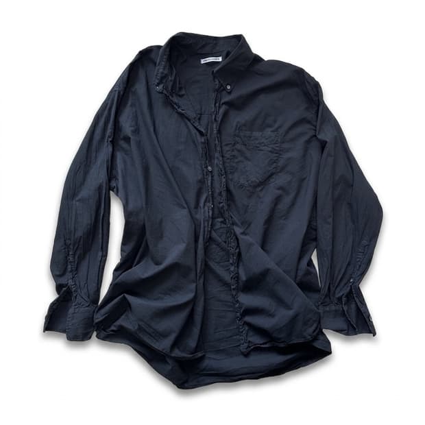 Our Legacy Black Linen 셔츠