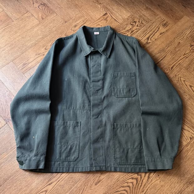 [L]Made in France 파인그린 프렌치 워크자켓