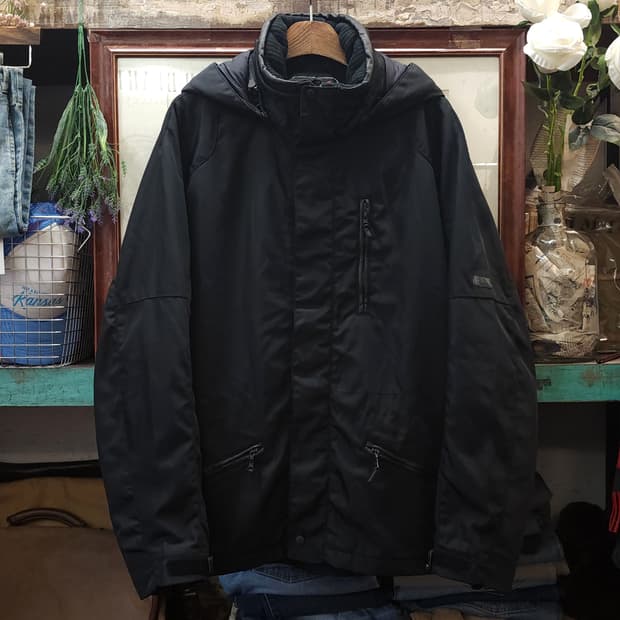 폴로 바이커 자켓 하드쉘 아웃도어 점퍼 폴로 rlx 블랙 L