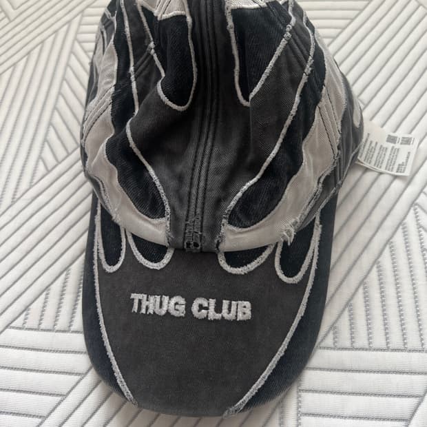 Thug club chopper cap blac 떠그클럽 초퍼캡 불모자