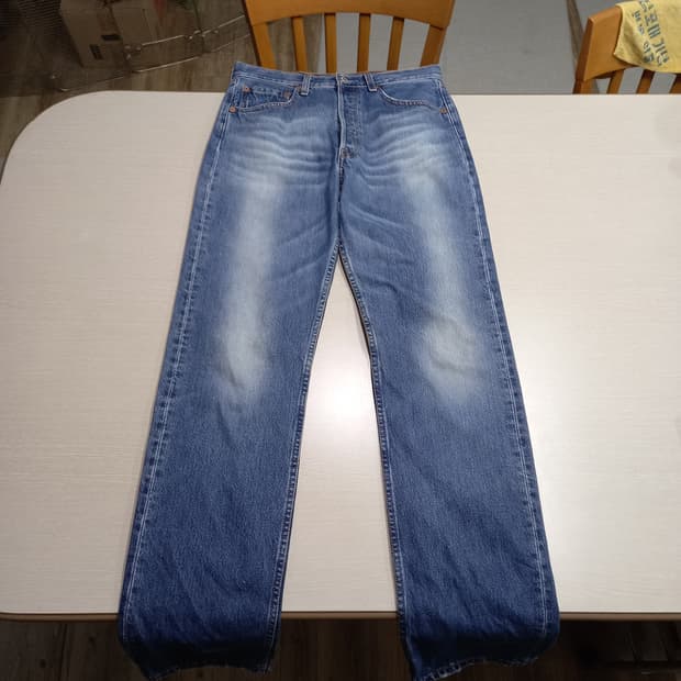 31 리바이스501 워싱 일자진 31-497