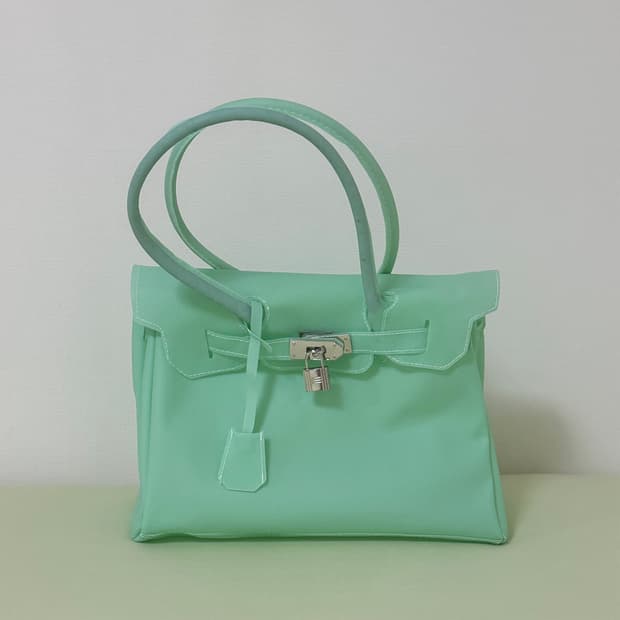 바로배송💚키키 젤리버킨백 민트💚