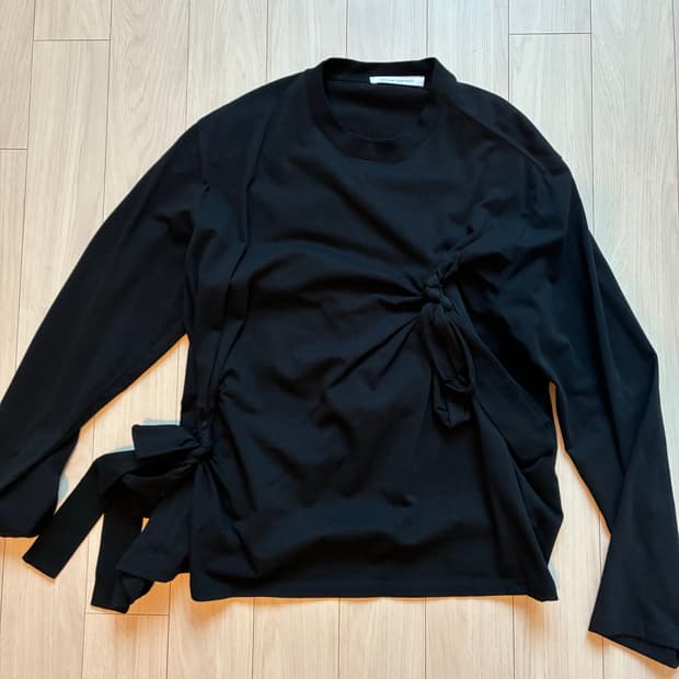 세실리에반센 Cecilie Bahnsen 검은색 탑