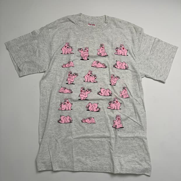 90s Pig Sex Kamasutra Tee (grey)