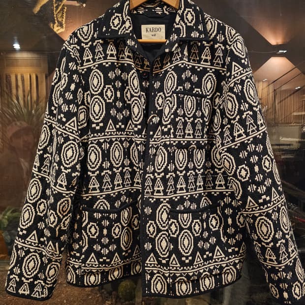 카르도 자카드자켓 L사이즈