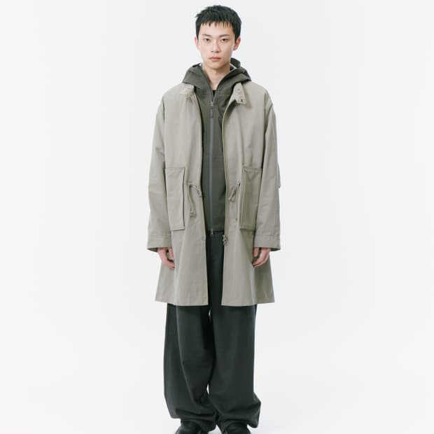산산기어 zipper field parka