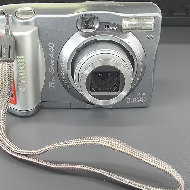 캐논 파워샷 A40 빈티지 디지털카메라 (2)