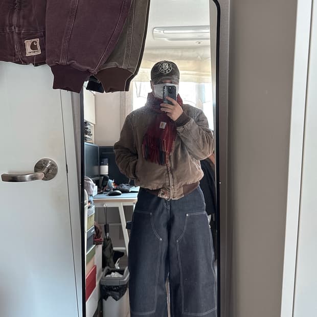 (최상급빈티지)[L]칼하트 디트로이트 J14 구형 산타페 자켓 MOS