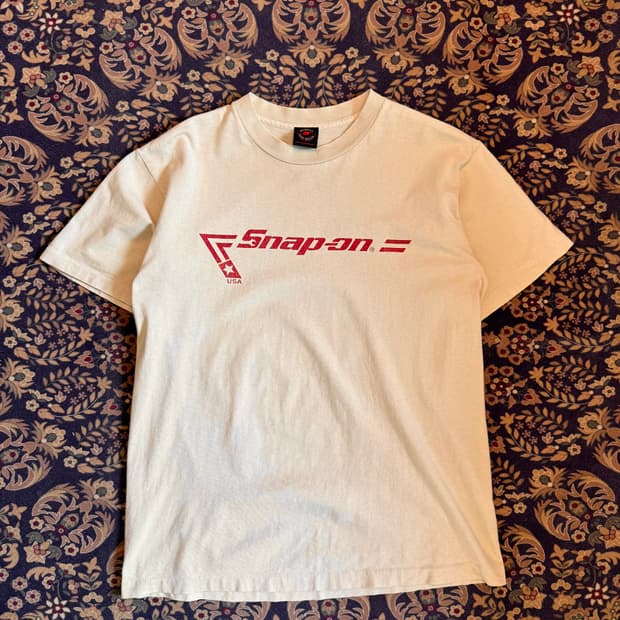 90s 빈티지 Snap-On 스냅 온 오피셜 머천다이즈 티셔츠