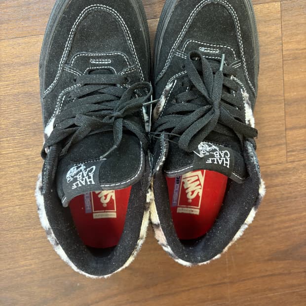 Supreme x vans leopard halfcab