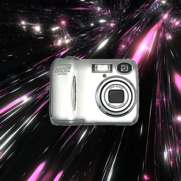 니콘 쿨픽스 4100 디지털 카메라 빈티지 디카