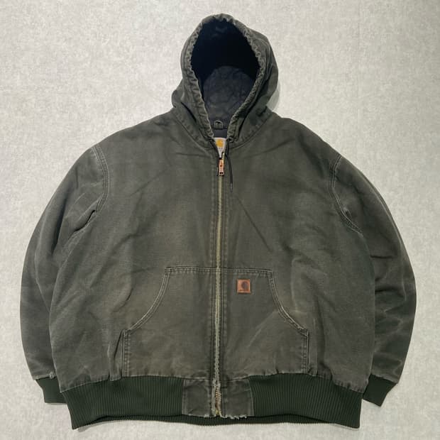 칼하트 모스그린 덕 액티브 자켓