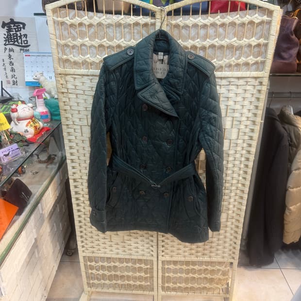 40/66 정품 버버리 브릿 퀄팅코트 팝니다