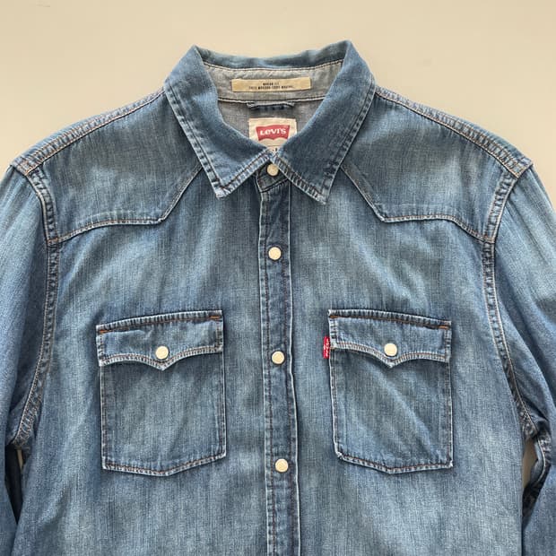 리바이스 데님 셔츠