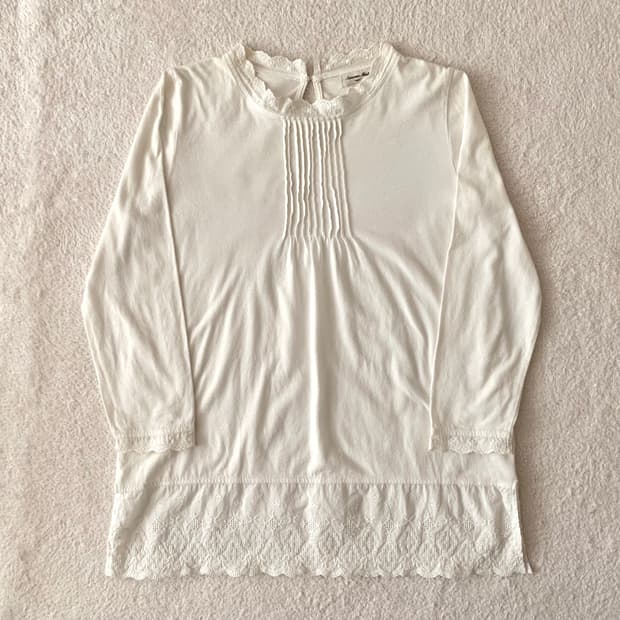 SM2 레이스 티셔츠