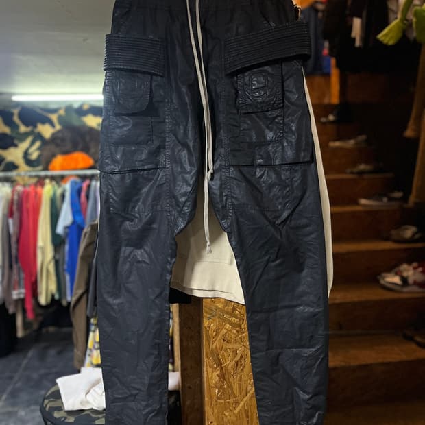 릭오웬스 태권도 코팅팬츠 XL