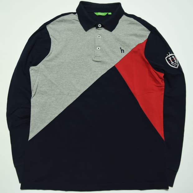 헤지스 컬러블록 카라티 100 L 깔끔 / 인기템