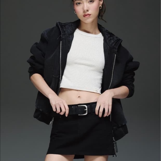 글로니 THE BELLA SKIRT (화이트)