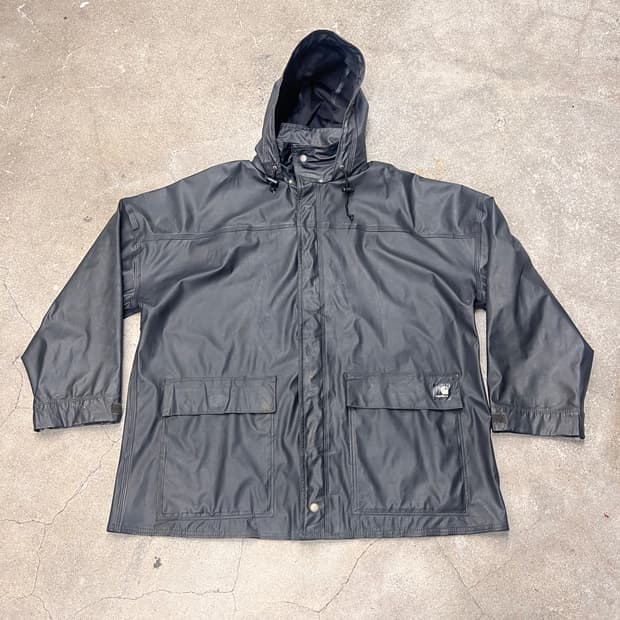 칼하트 레인 코트 