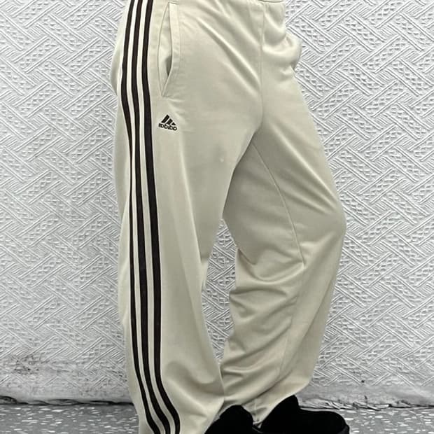 아디다스 아디컬러 클래식 크림 져지 트랙팬츠 L C07676