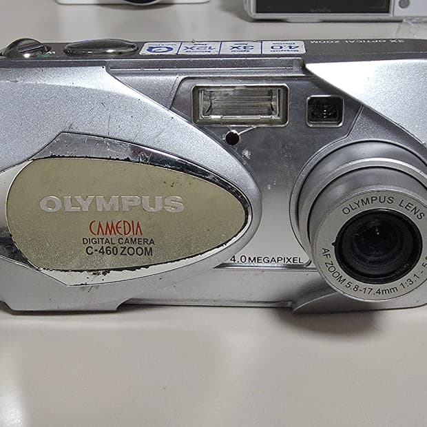 올림푸스 C-460 Zoom 빈티지 디지털카메라
