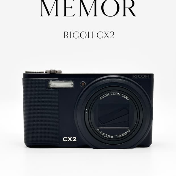 연필스케치 무드 작례 ✏️ RICOH CX2 리코 디카 카메라