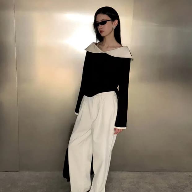 드래곤블루스 더블리 블라우스 m