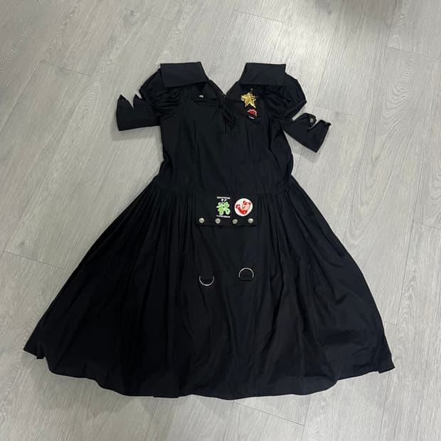 초포바 로위나 드레스 블랙 XS