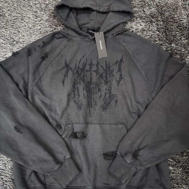 낫포너드 후드티셔츠 새상품xl