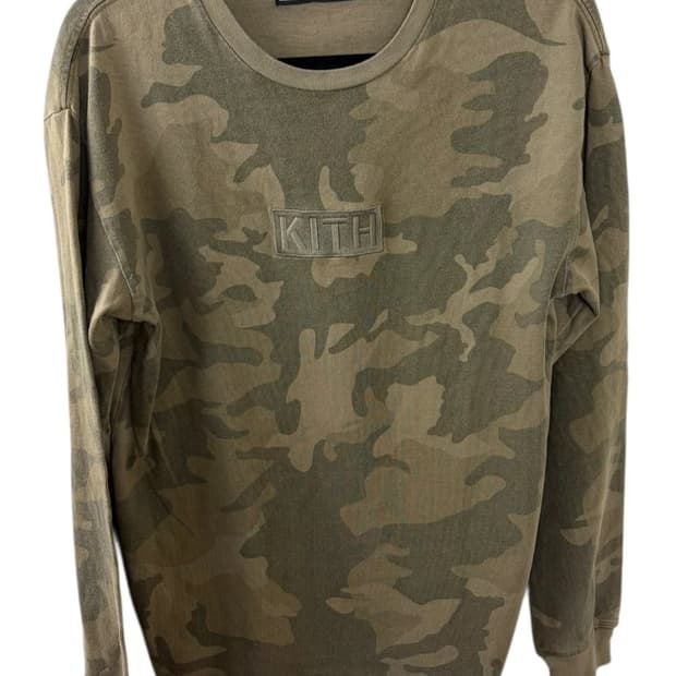 키스 클래식 로고 롱 슬리브 티