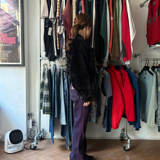 Early 90s Kenzo Jeans 퍼 봄버자켓