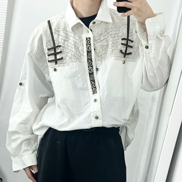 Landhaus 웨스턴 셔츠