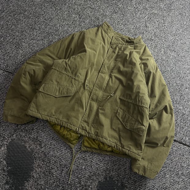 라퍼지스토어 M65 피쉬테일 3m 오바핏 숏 파카 4104