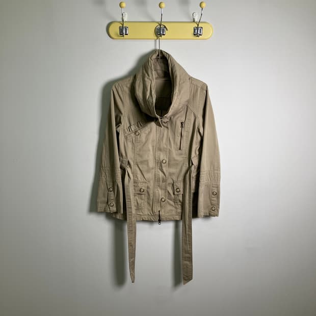 JPN VTG 빈티지 카키 코튼 자켓 M
