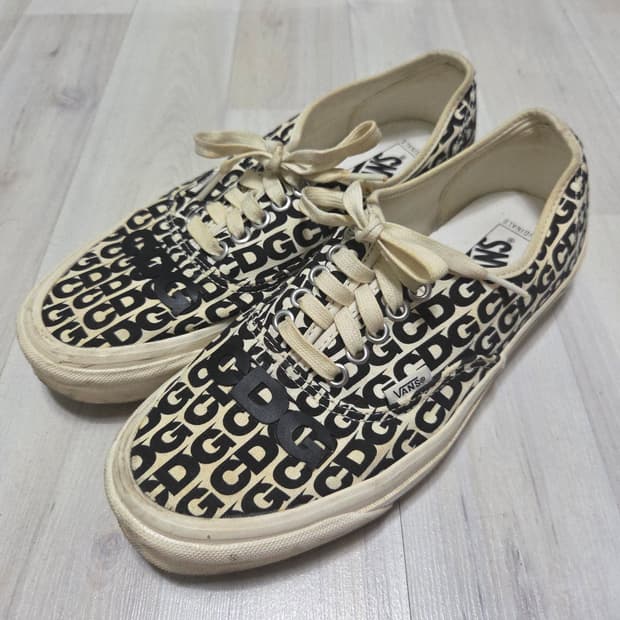 반스 볼트 x CDG OG 어센틱 LX 화이트 블랙 265
