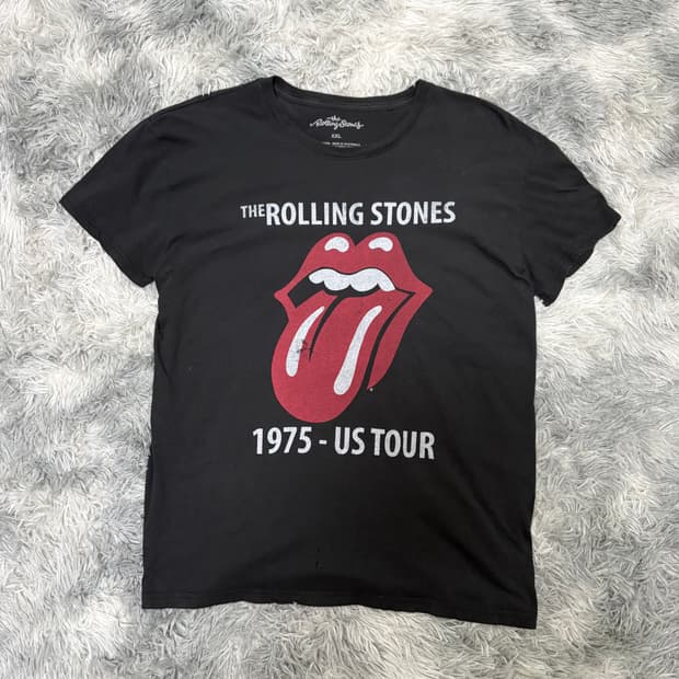 롤링스톤즈 1975 US TOUR 티셔츠