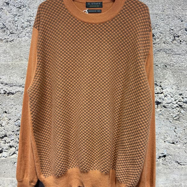 G.STAFF 캐시미어 100% 니트