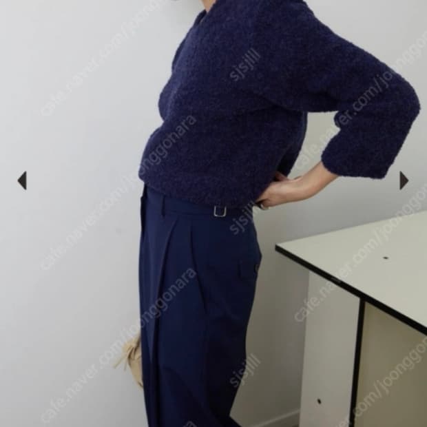 에토스 부클 니트