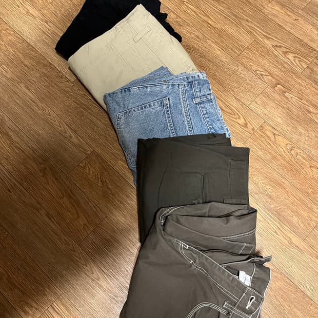 (M)디스이즈네버댓 데님/카펜터 등 일괄 5장